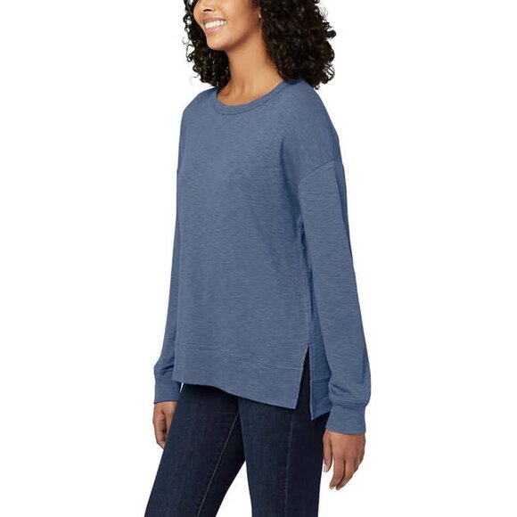 NEW Buffalo David Bitton Women's Slub Crewneck Top - Picture 4 of 5